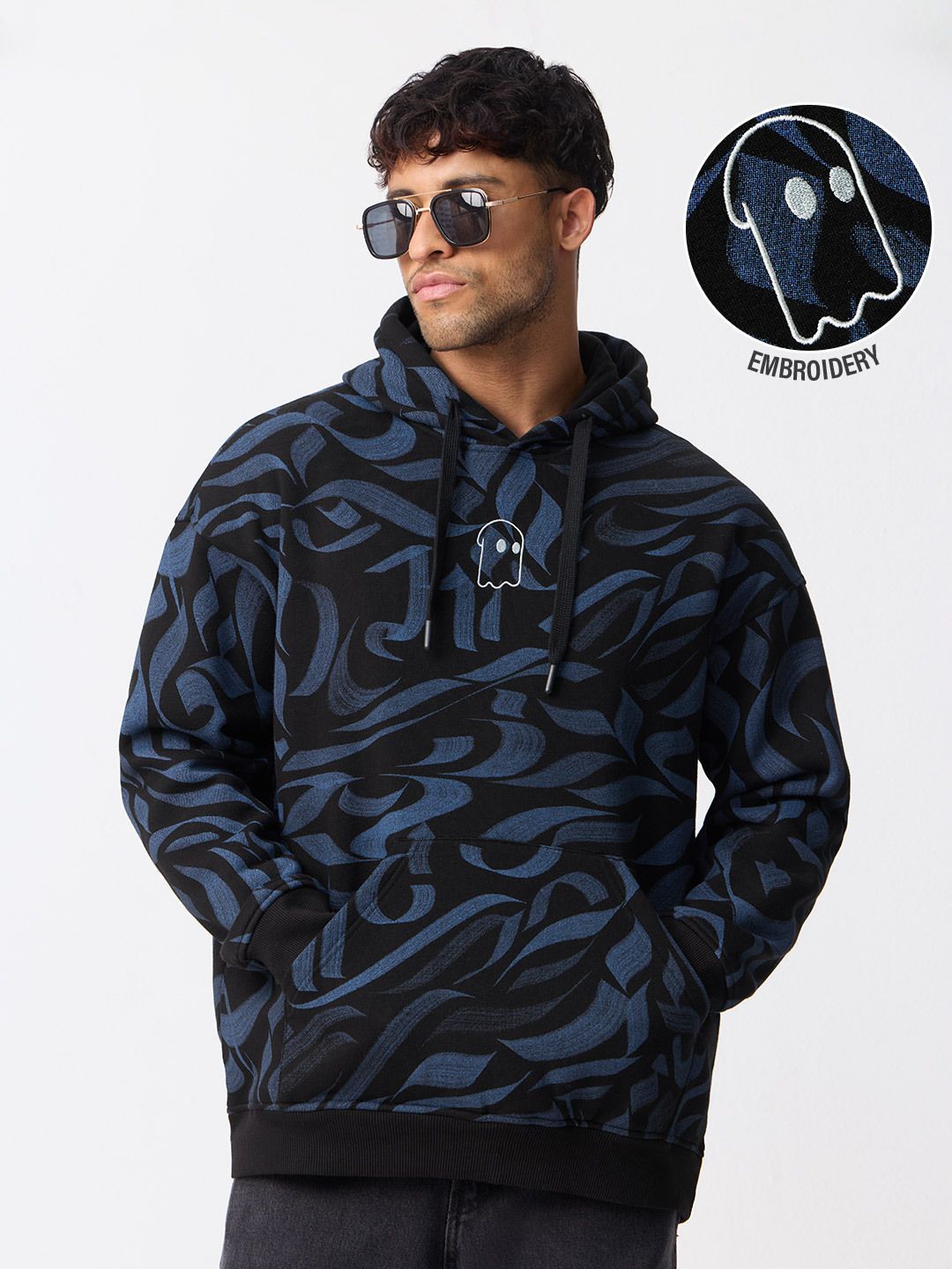 Souled Originals: Calligraphy Men Oversized Hoodies