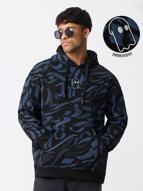 Souled Originals: Calligraphy Men Oversized Hoodies