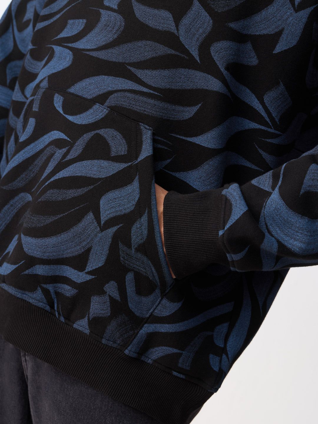 Souled Originals: Calligraphy Men Oversized Hoodies