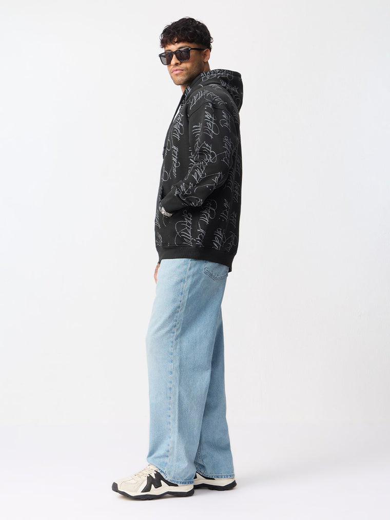 Souled Originals: Akshar Yatra Men Oversized Hoodies