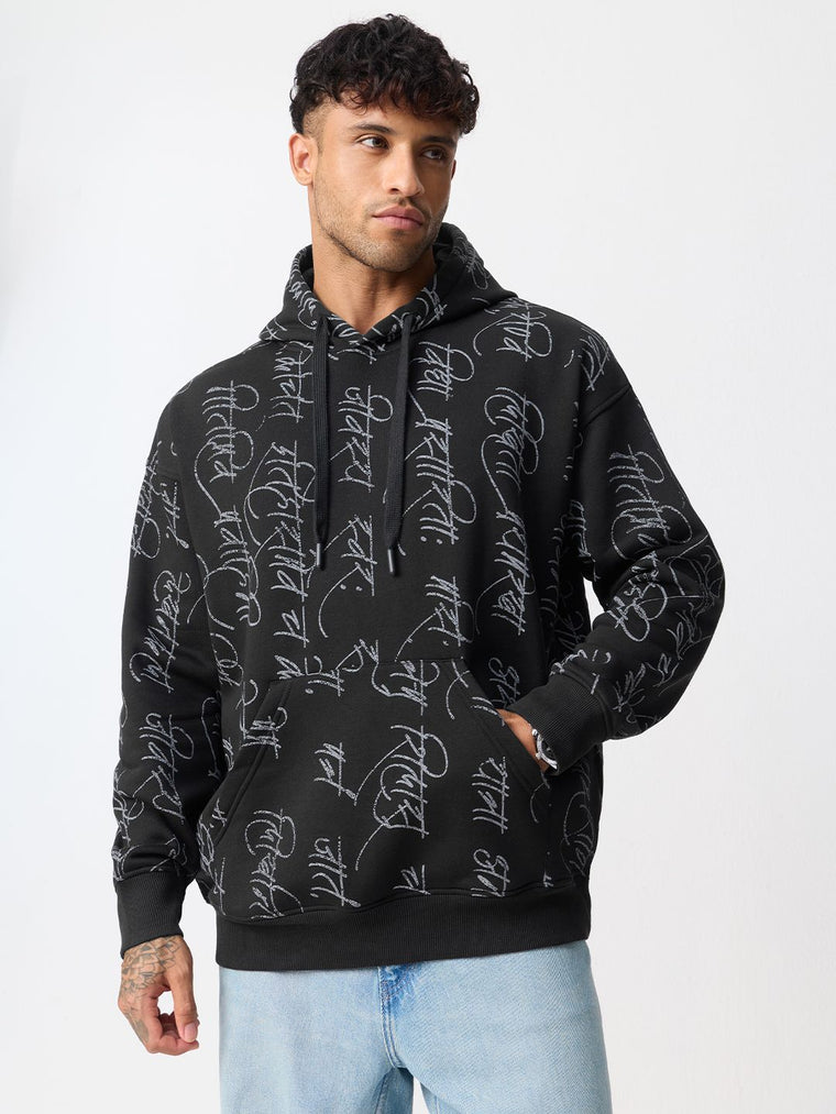Souled Originals: Akshar Yatra Men Oversized Hoodies