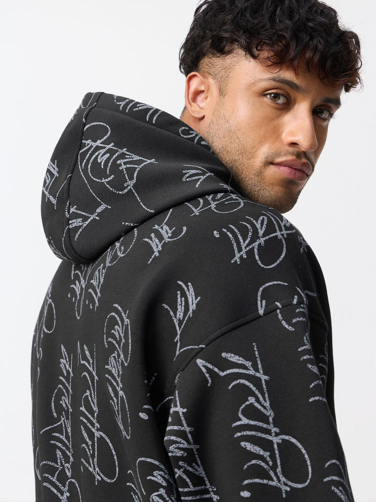 Souled Originals: Akshar Yatra Men Oversized Hoodies