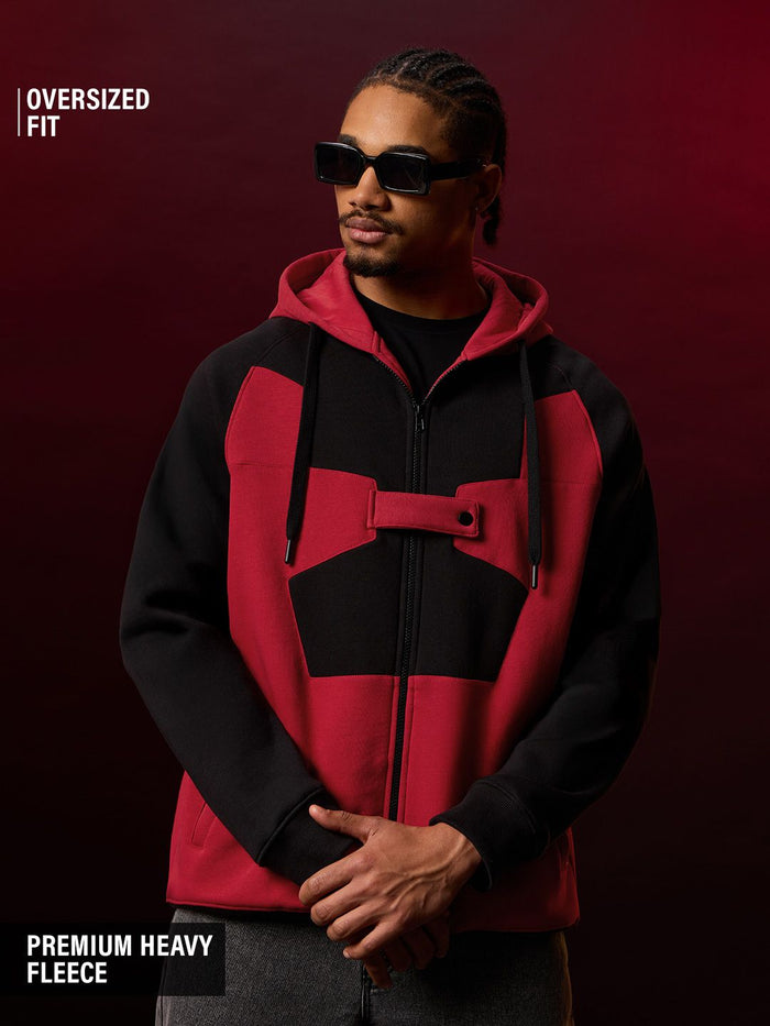 Oversized Hoodie: Urban Shield Men Oversized Hoodies