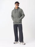 Oversized Hoodie: Ash Grey Men Oversized Hoodies