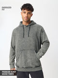 Oversized Hoodie: Ash Grey Men Oversized Hoodies