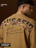 Oversized Sweatshirt: Dusty Roads Men Oversized Sweatshirts