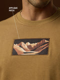 Oversized Sweatshirt: Dusty Roads Men Oversized Sweatshirts