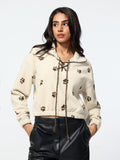 TSS Originals: Paw Trail Women Oversized Sweatshirts
