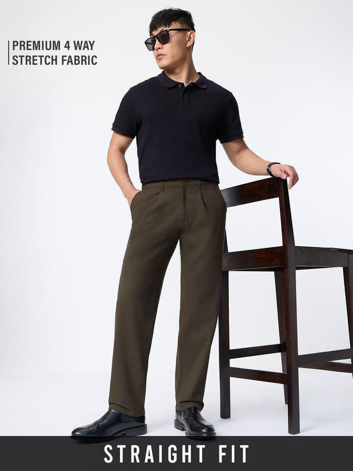 Pleated Pants: Magnum Men Super Flex Pants