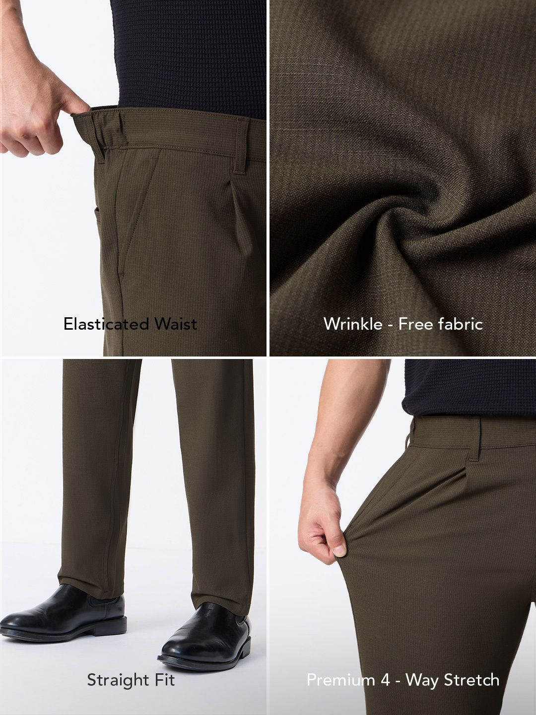 Pleated Pants: Magnum Men Super Flex Pants