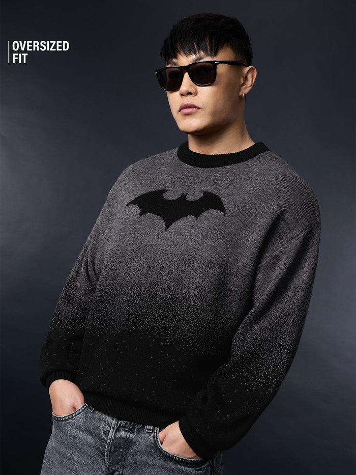 Batman: Gradient Logo Oversized Pullovers