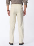 Gurkha Pants: Vanilla White Men Super Flex Pants