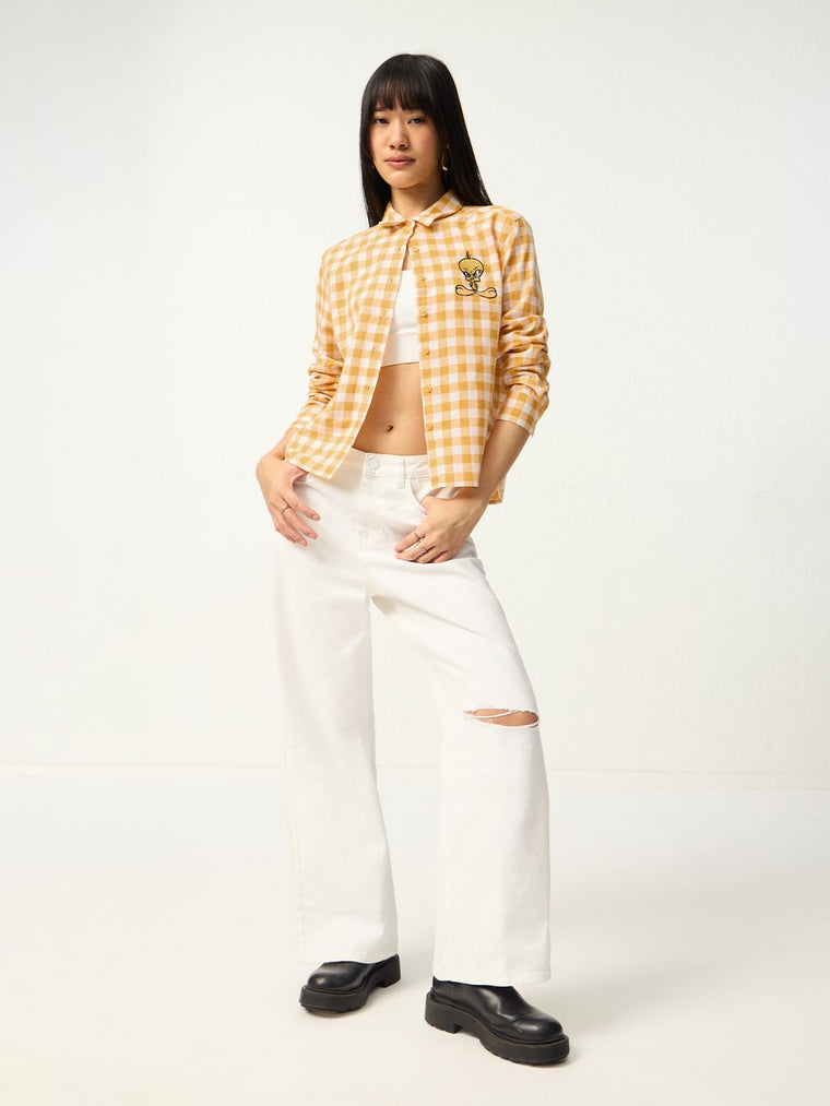 Looney Tunes: Tweedle Women Regular Shirts