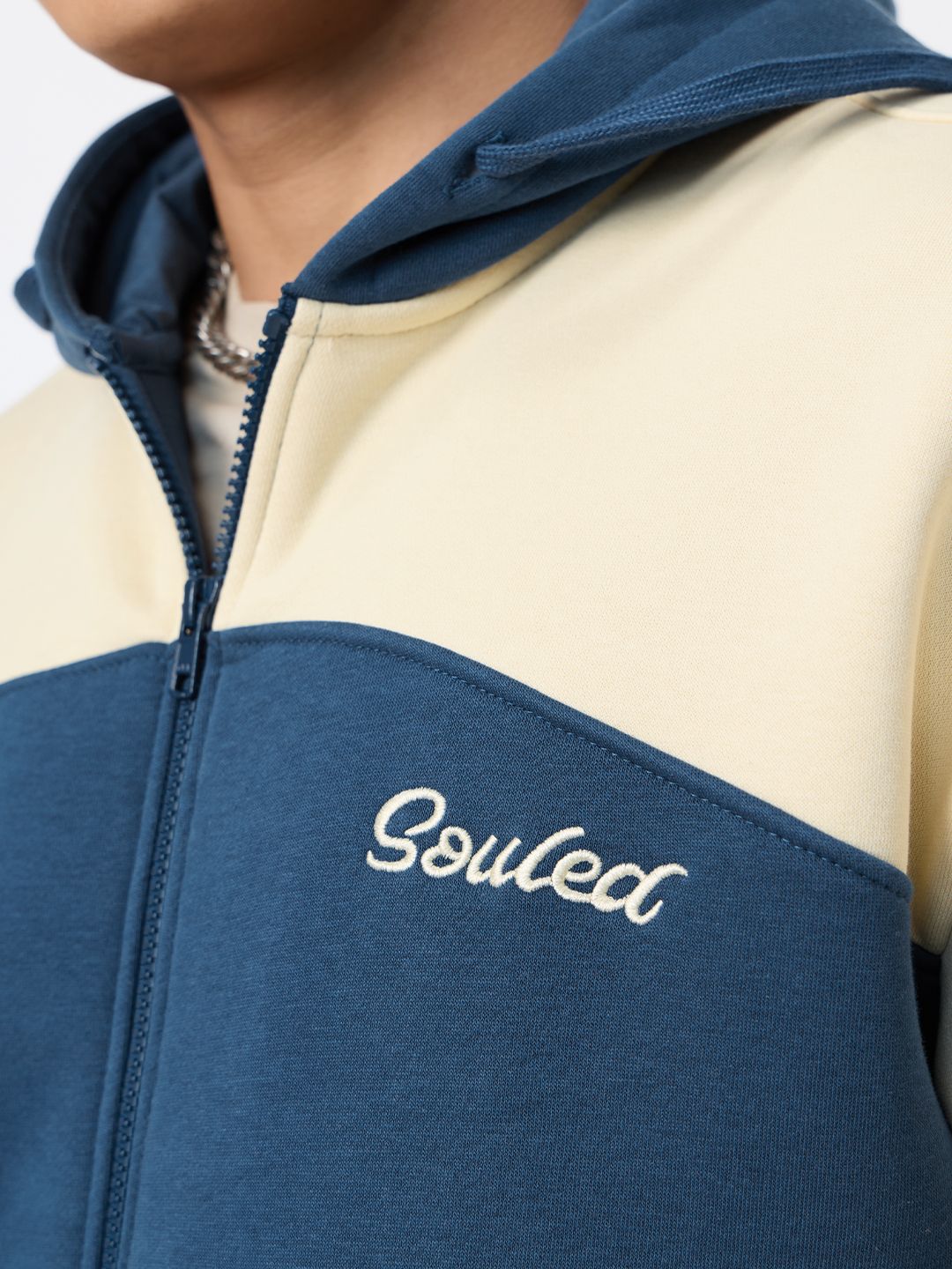 TSS Originals: Iris Colourblock Men Oversized Hoodies