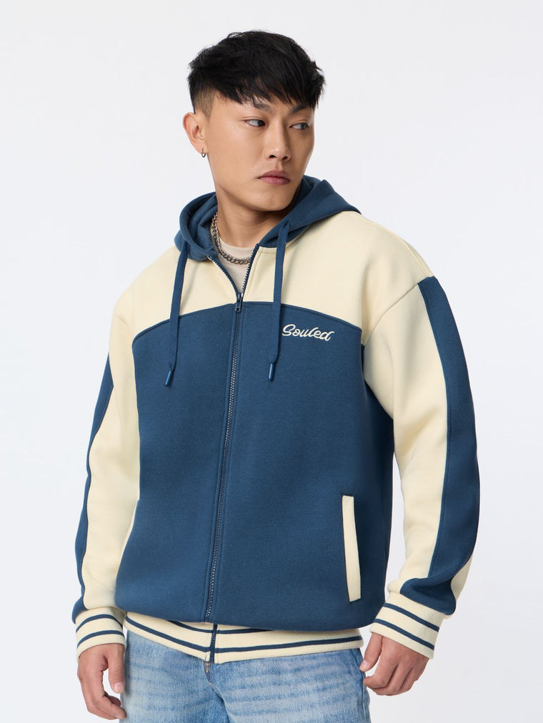 TSS Originals: Iris Colourblock Men Oversized Hoodies