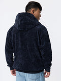 TSS Originals: Indigo Blue Men Oversized Hoodies