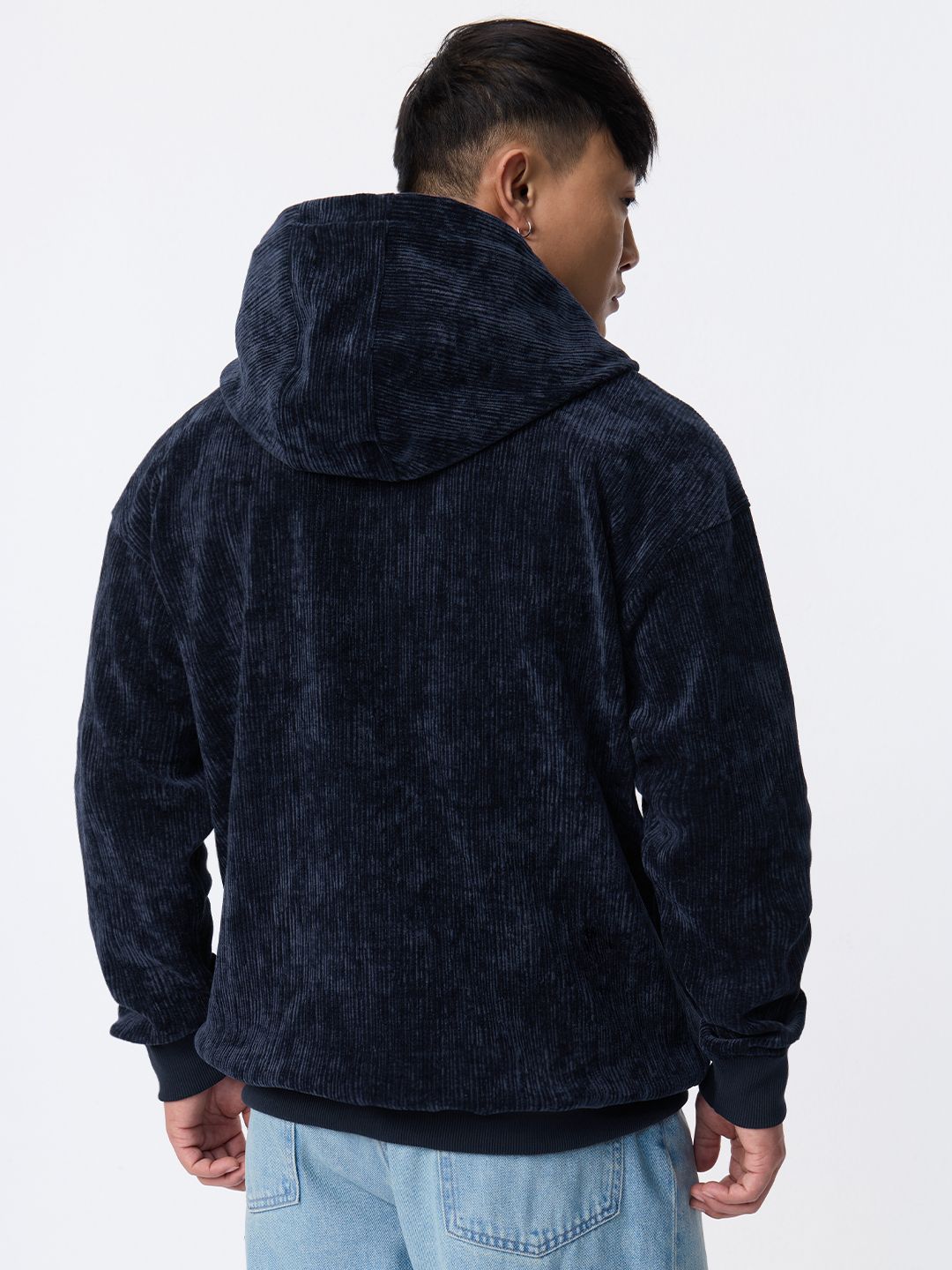 TSS Originals: Indigo Blue Men Oversized Hoodies