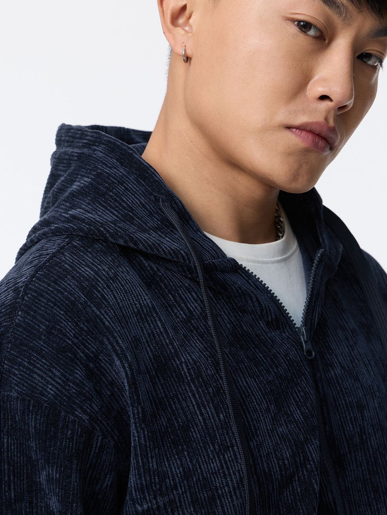 TSS Originals: Indigo Blue Men Oversized Hoodies