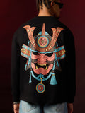 Oversized T-Shirt: Hannya Mask Oversized Full Sleeve T-Shirts