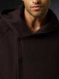 Oversized Hoodie: Choco Brown Men Oversized Hoodies