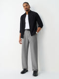 Korean Pants: Cloud Grey Men Super Flex Pants