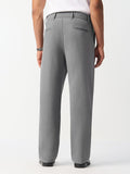 Korean Pants: Cloud Grey Men Super Flex Pants