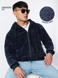 TSS Originals: Indigo Blue Men Oversized Hoodies