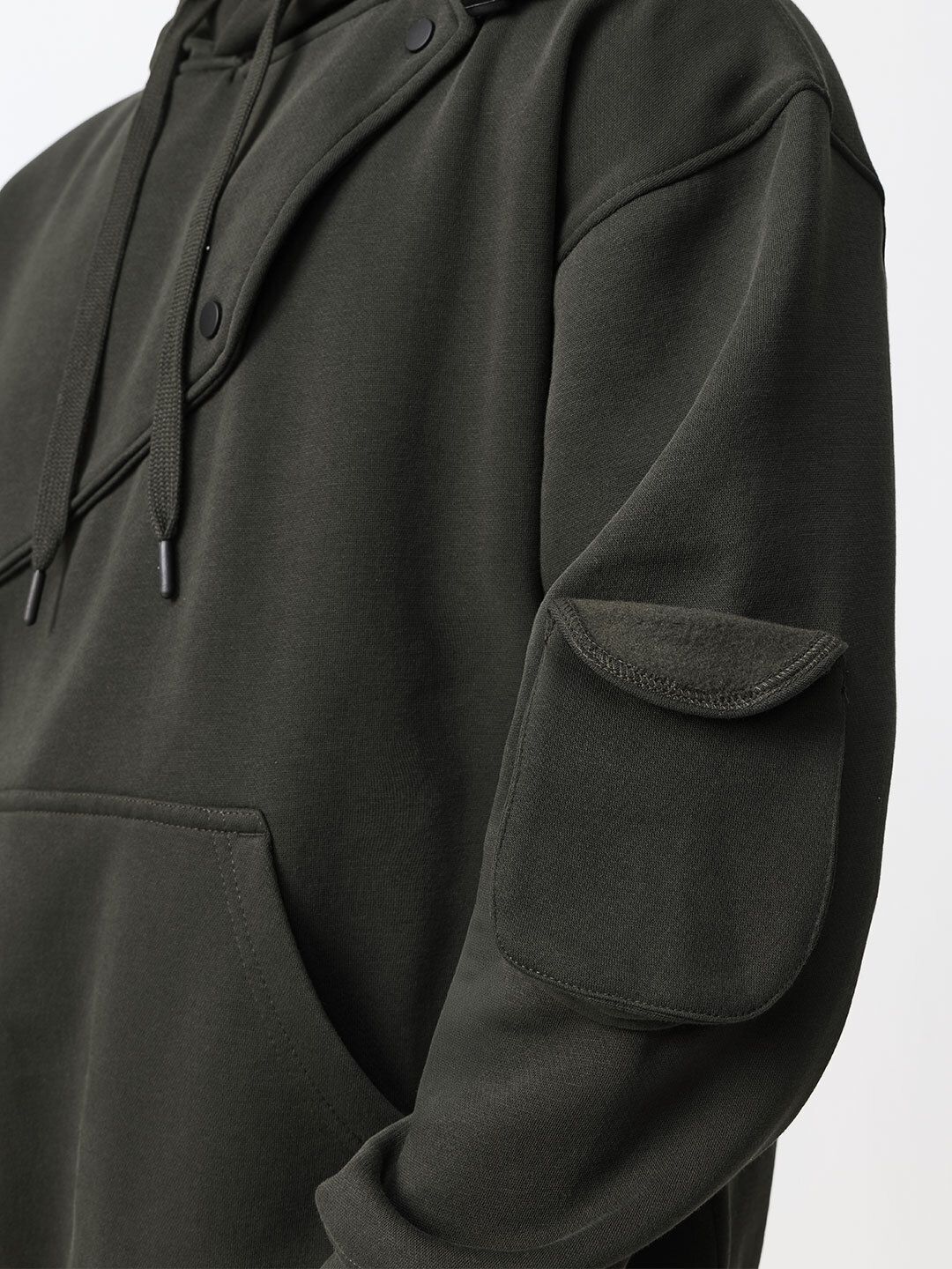 TSS Originals: Olive Haze Men Oversized Hoodies
