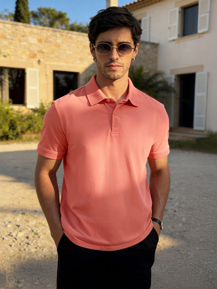 Classic Polo: Nectarine Classic Polos
