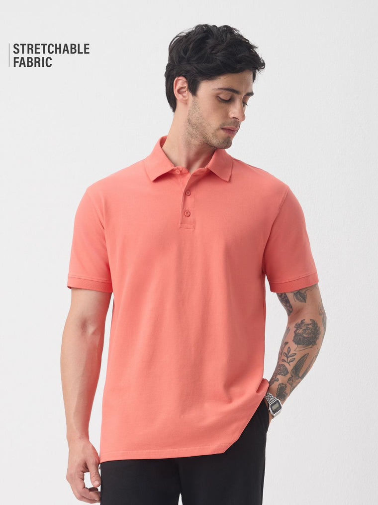 Classic Polo: Nectarine Classic Polos