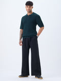 Premium Textured Flat Knit: Blaze Classic Polos