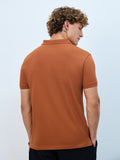 Popcorn: Burnt Orange Classic Polos