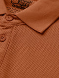 Popcorn: Burnt Orange Classic Polos