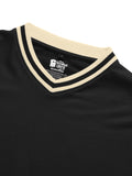 Solids: Black Oversized Full Sleeve T-Shirts