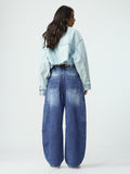 Barrel-Fit Denim: Sulphur Women Barrel Denims
