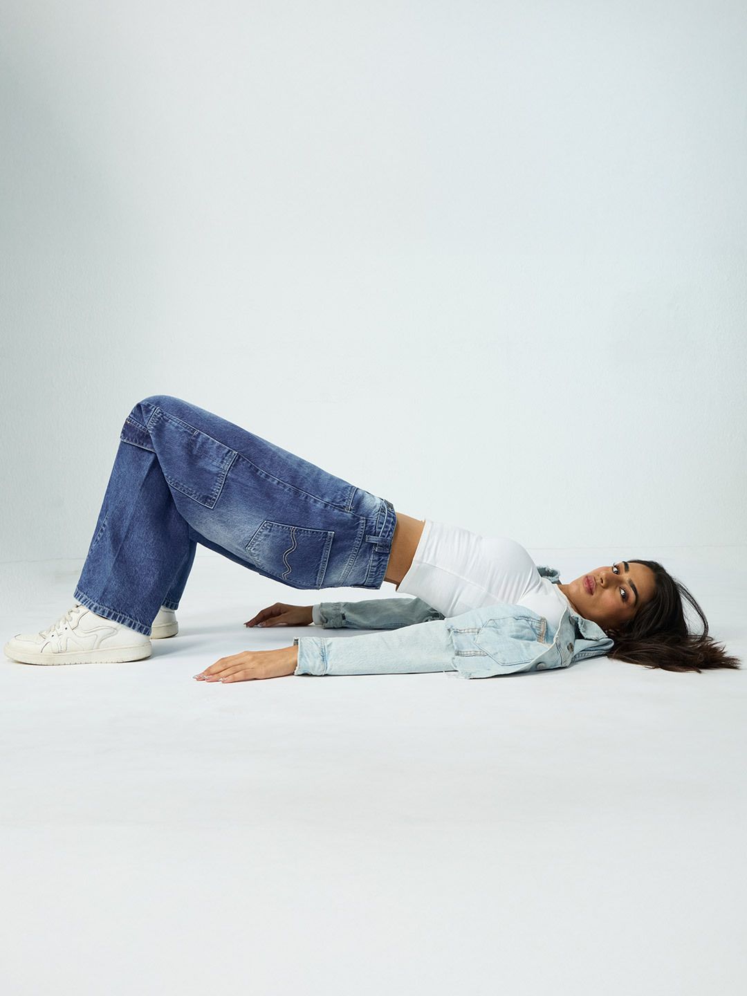 Barrel-Fit Denim: Sulphur Women Barrel Denims
