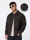 Jacquard Overshirt: Vintage Wood Overshirts