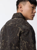 Jacquard Overshirt: Vintage Wood Overshirts
