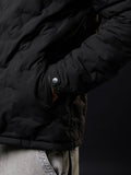 Heat Tech Jacket: Neon Drift Men Puffer Jackets