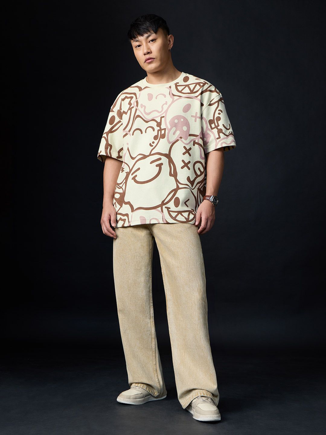 S.W.SMILEY: All The Feels Oversized T-Shirts