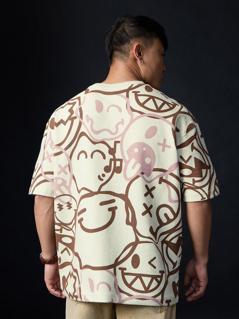 S.W.SMILEY: All The Feels Oversized T-Shirts