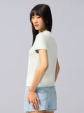 Regular Solids: Platinum Women Regular T-Shirts