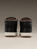 UBZ Ascend: Black Men Mid Top Sneakers