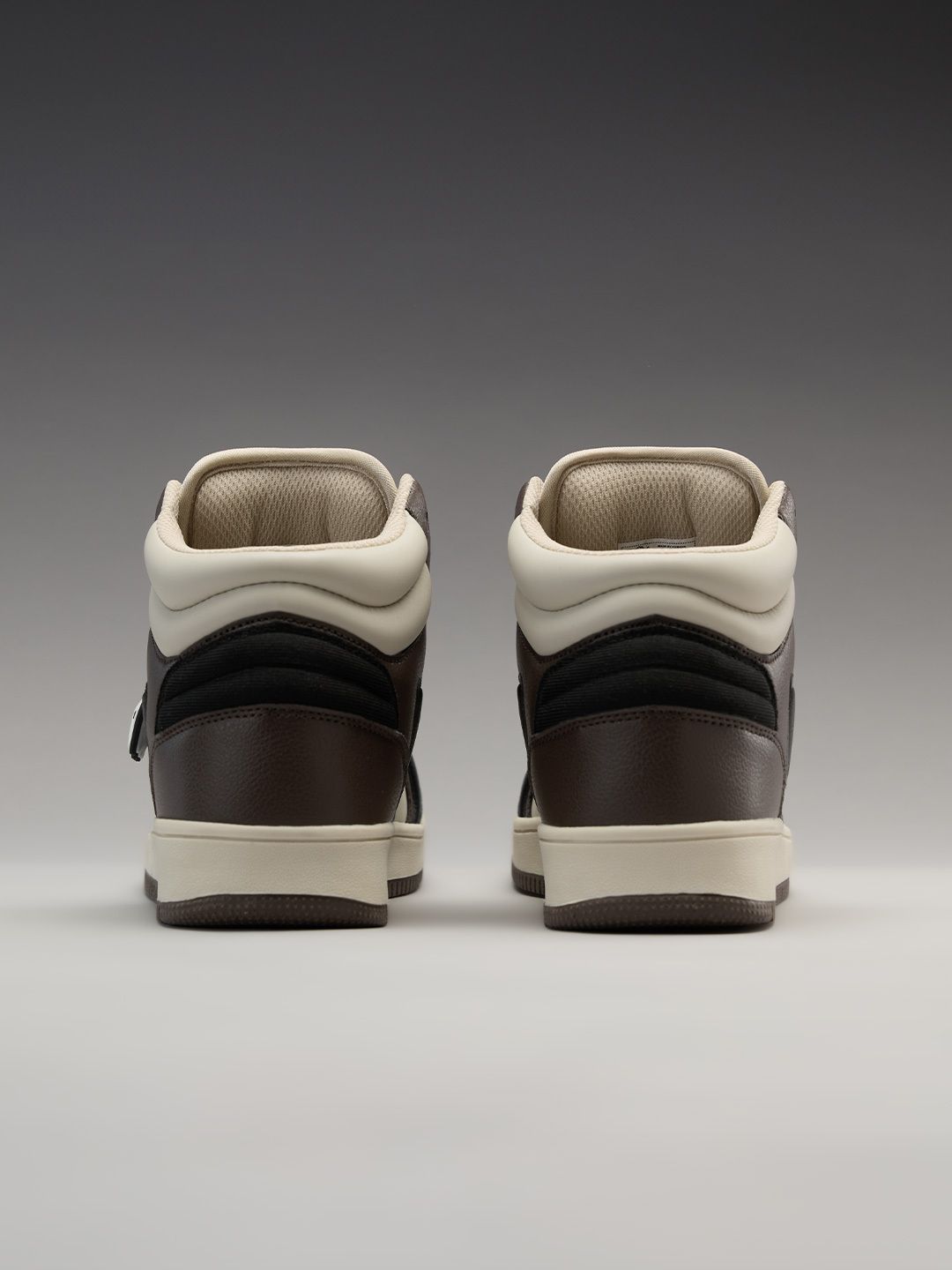 UBZ Reverb XL: Mocha Men Mid Top Sneakers