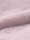 Fur Jacket: Lavender Women Oversized Jackets