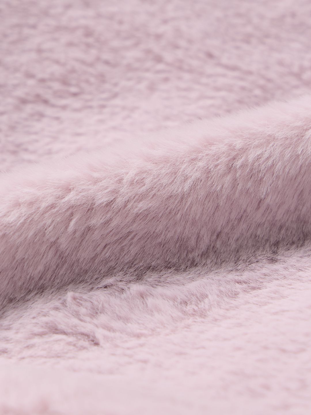 Fur Jacket: Lavender Women Oversized Jackets