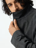 Trench Coat: Charcoal Black Jackets
