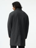 Trench Coat: Charcoal Black Jackets