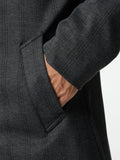 Trench Coat: Charcoal Black Jackets