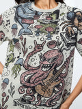 TSS Originals: The Daily Grind Women Oversized T-Shirts
